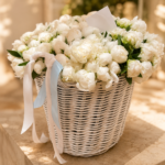 101 Snow-White Peonies (#109) - Image 3