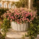 500 Spray Roses & Basket (#540) - Image 3