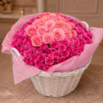 300 Pink Roses Dome (#305) - Image 2