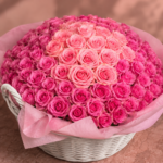 300 Pink Roses Dome (#305) - Image 3