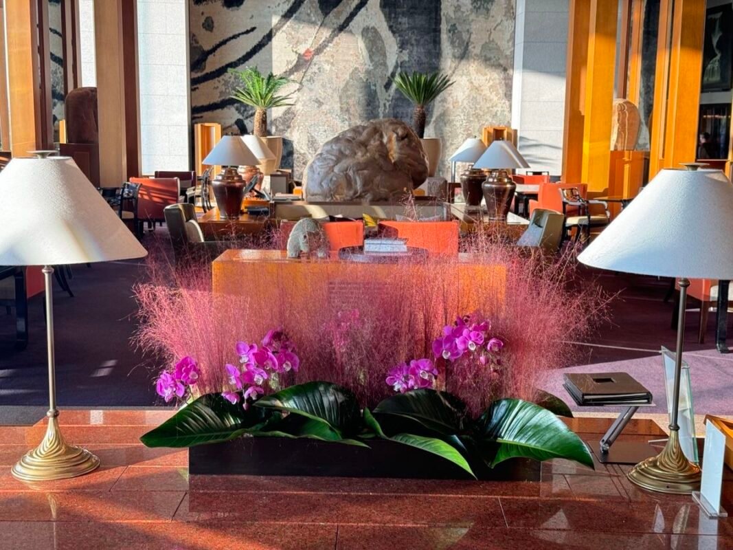 French Riviera luxury floral arrangement
