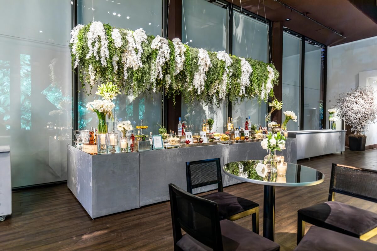 Luxury flowers Monaco event design