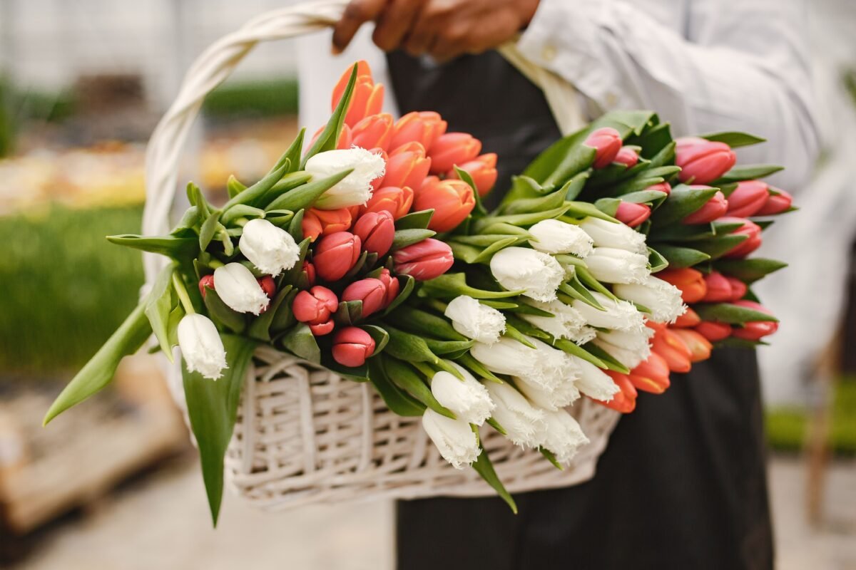Fresh flowers delivered to Monaco villa