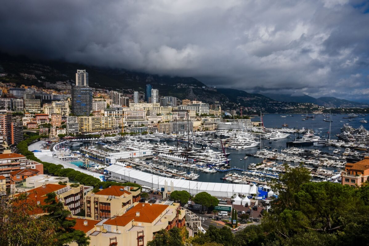 White roses and orchids selected for elegant Monaco yacht floristry