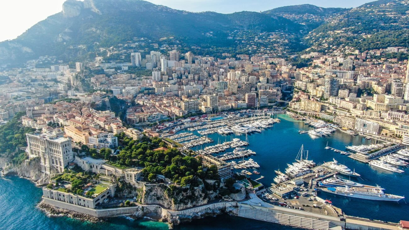 Monaco Yacht Show flowers styled aboard a luxury yacht in Port Hercule