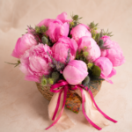 Peony Compliment XXS – Mini Peony Basket - Image 2
