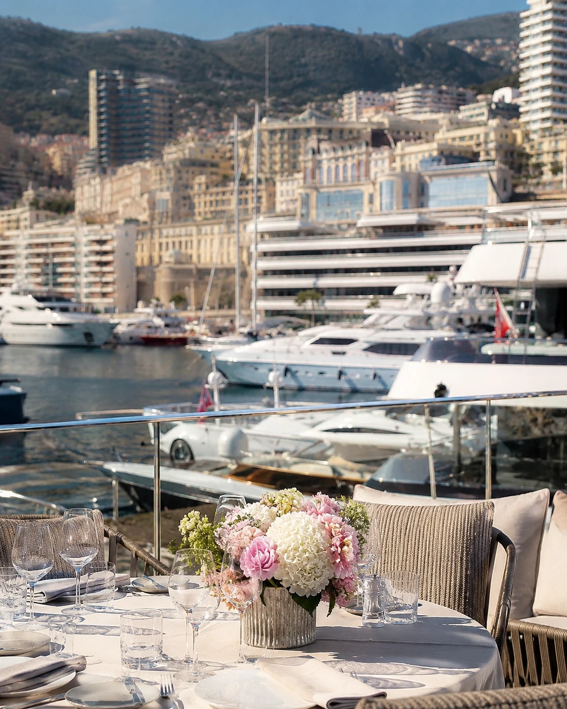 Monaco Grand Prix and Monaco Yacht Show hospitality flowers